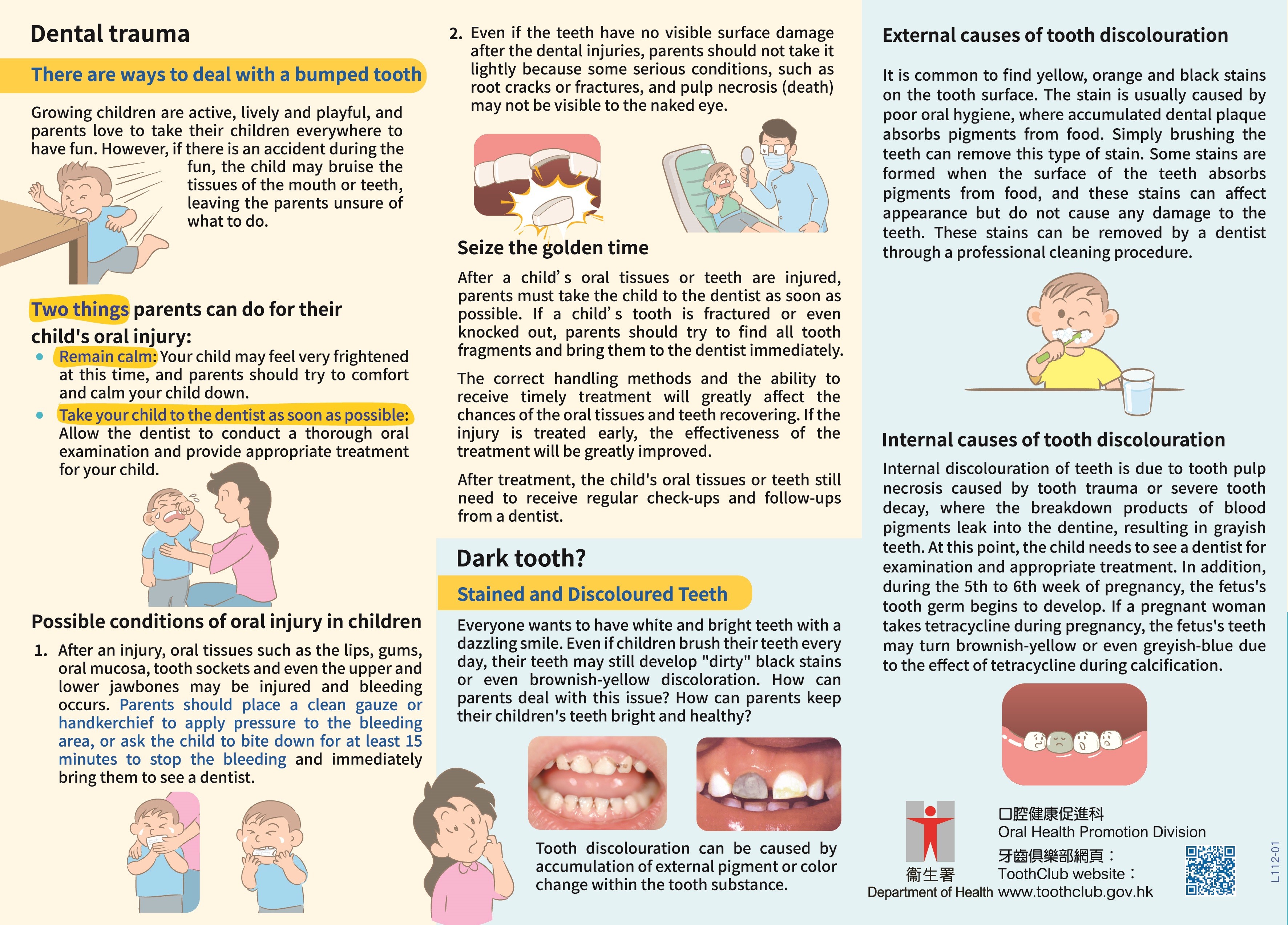 Learn more about Oral Problems in Young Children (Second Page)
